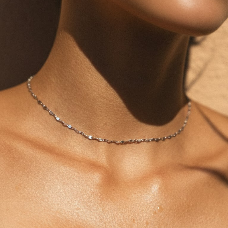 Dainty Choker Necklace2