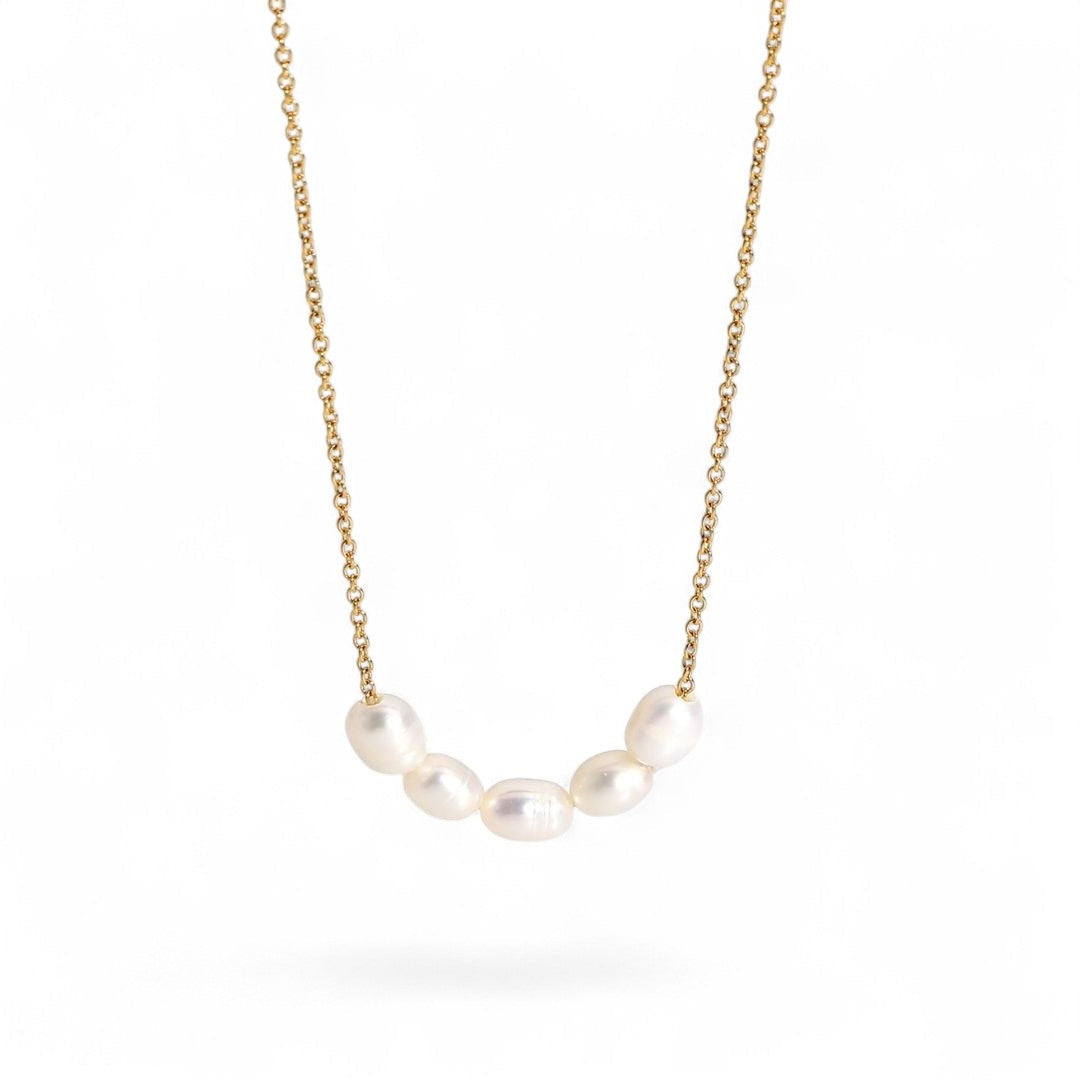 Lume Pearl Choker Necklace1