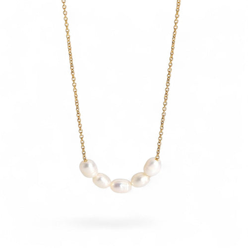 Lume Pearl Choker Necklace1