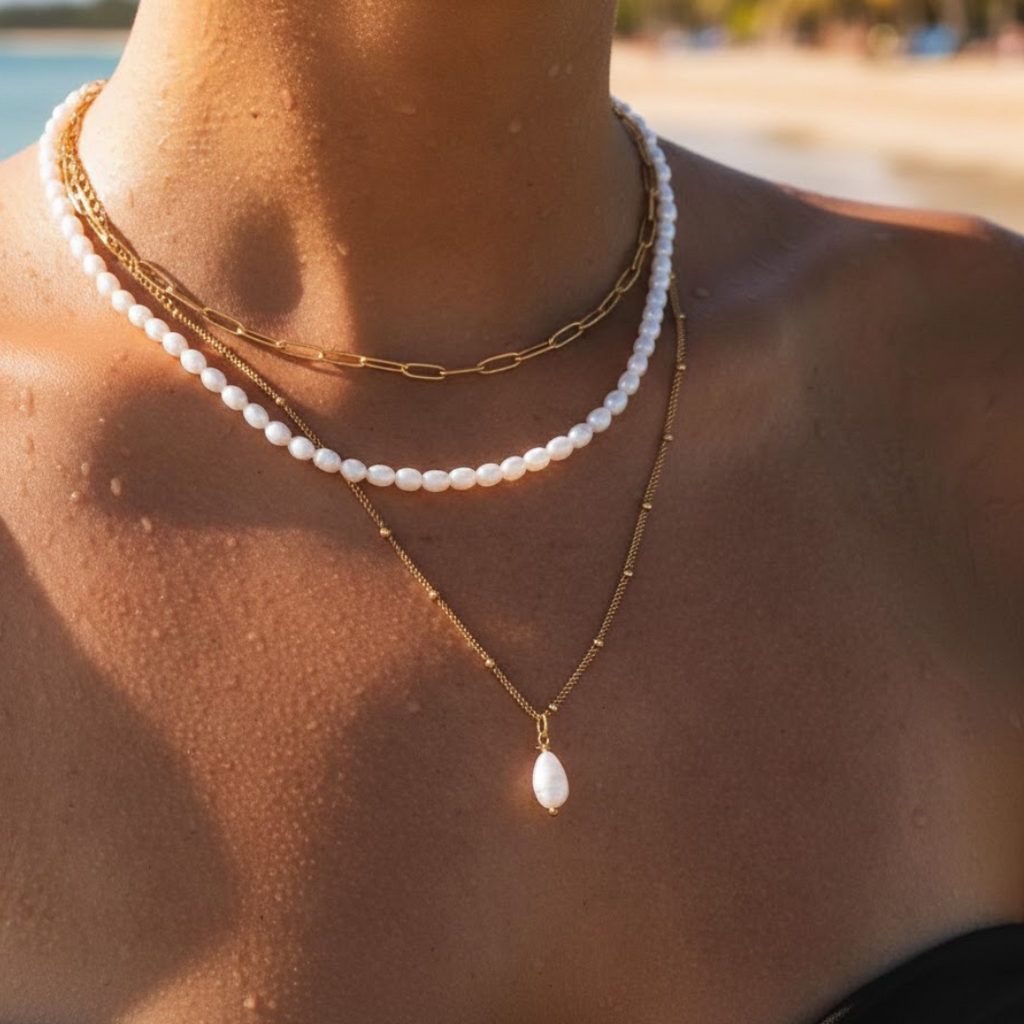 Pearl Pendant Necklace4