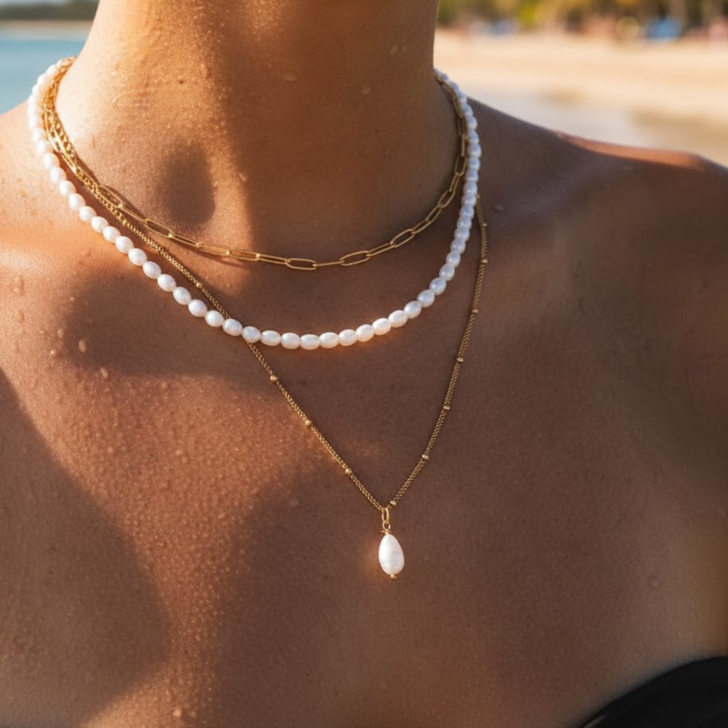 Pearl Pendant Necklace4