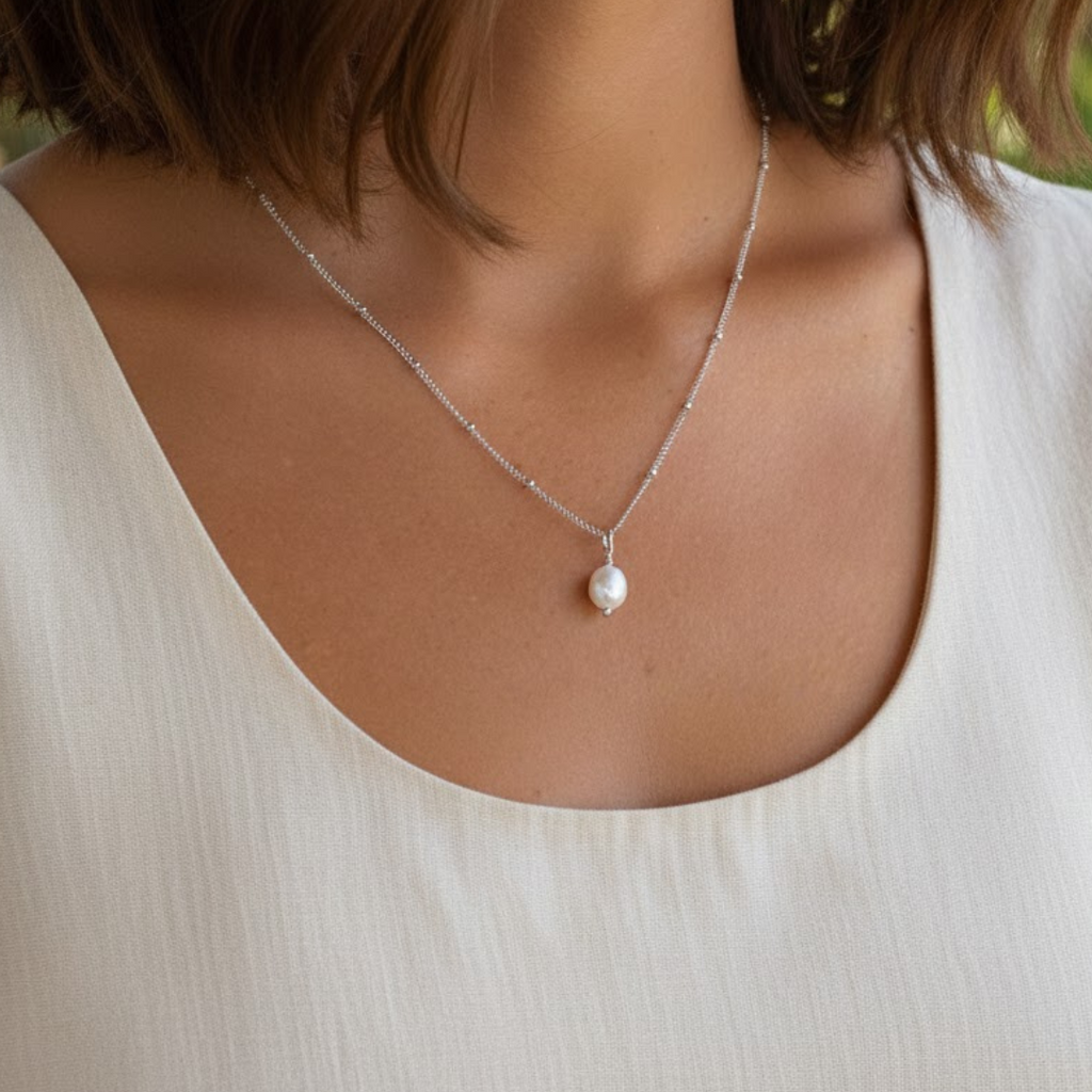Pearl Pendant Necklace5