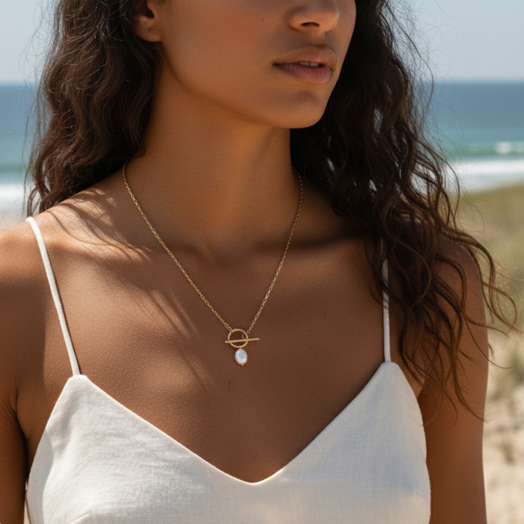 Statement Pearl Necklace3
